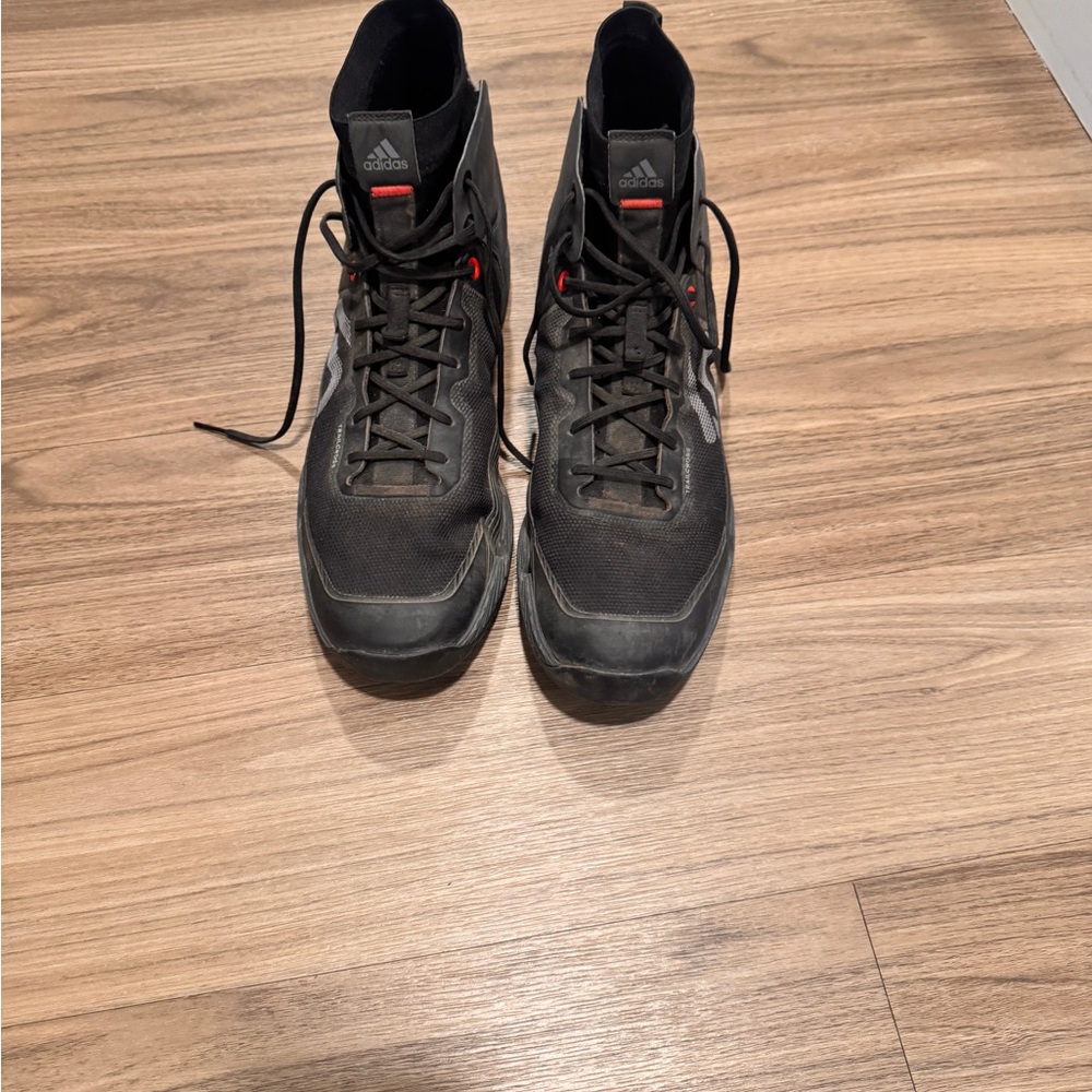 Adidas D30 Trail Cross mid pro mountain bike Black and Red Shoes